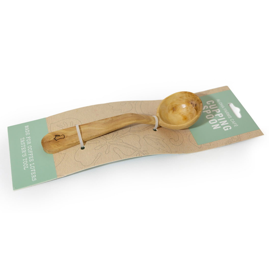 Handcrafted Wood Coffee Cupping Spoon