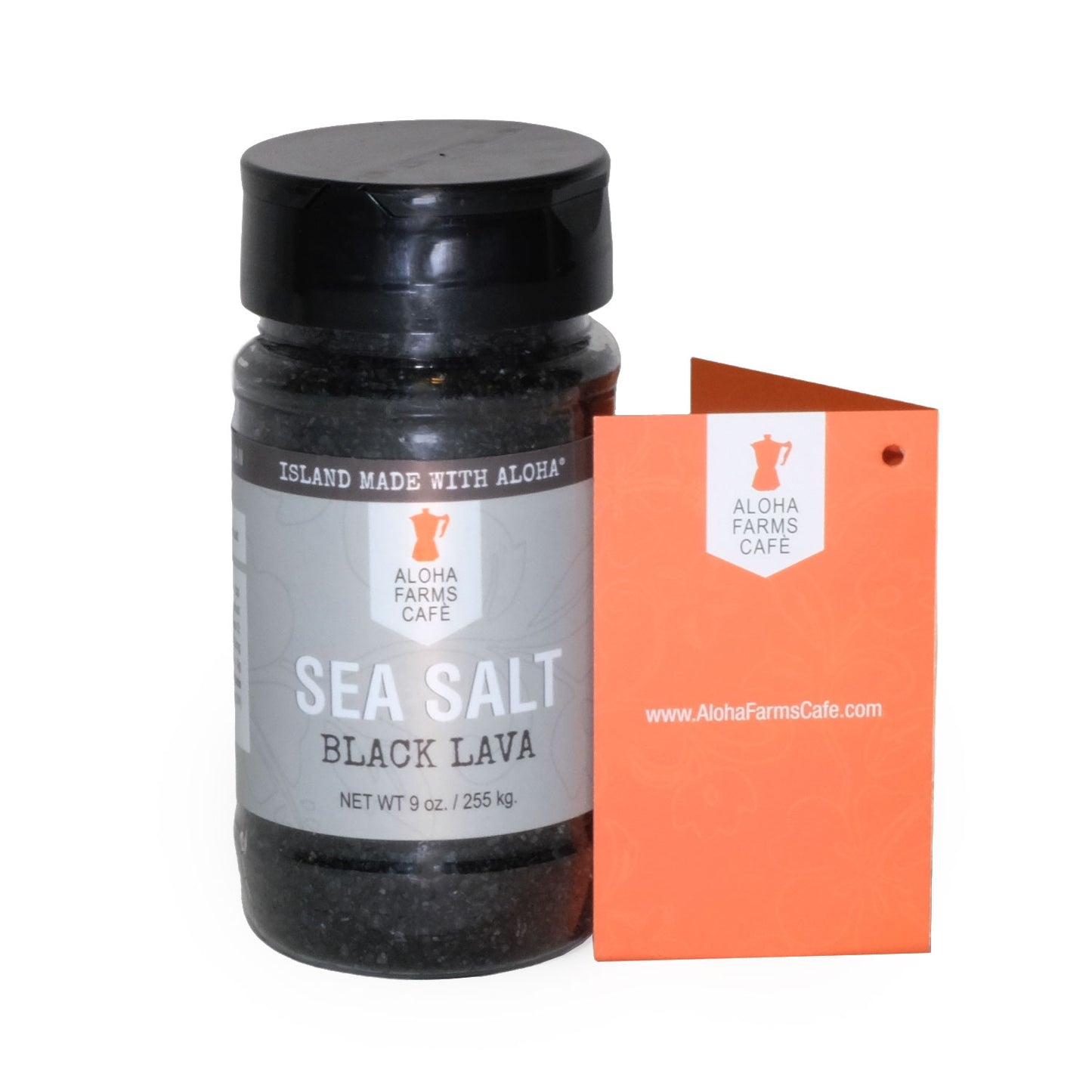 9 OZ. Volcanic Sea Salt Black Lava