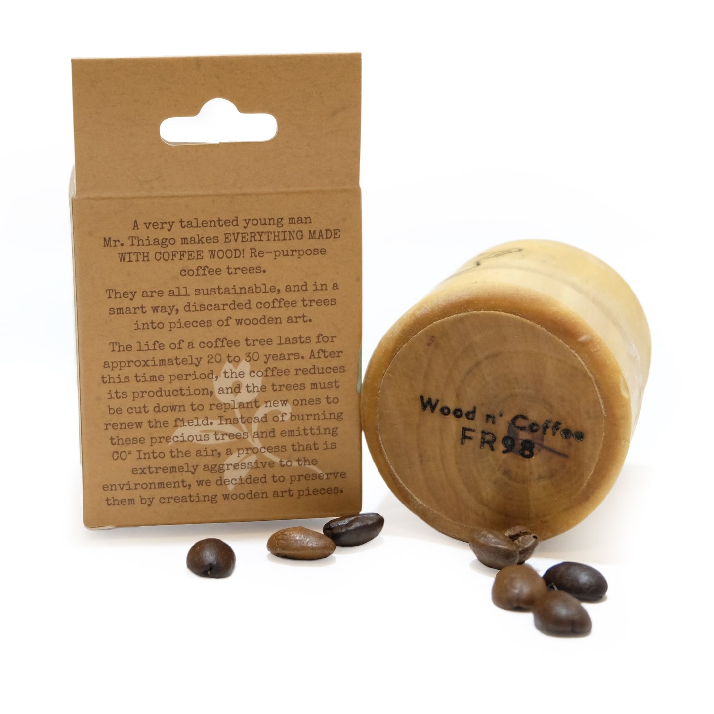 3 oz. Coffee Wood Espresso Cupping Cup