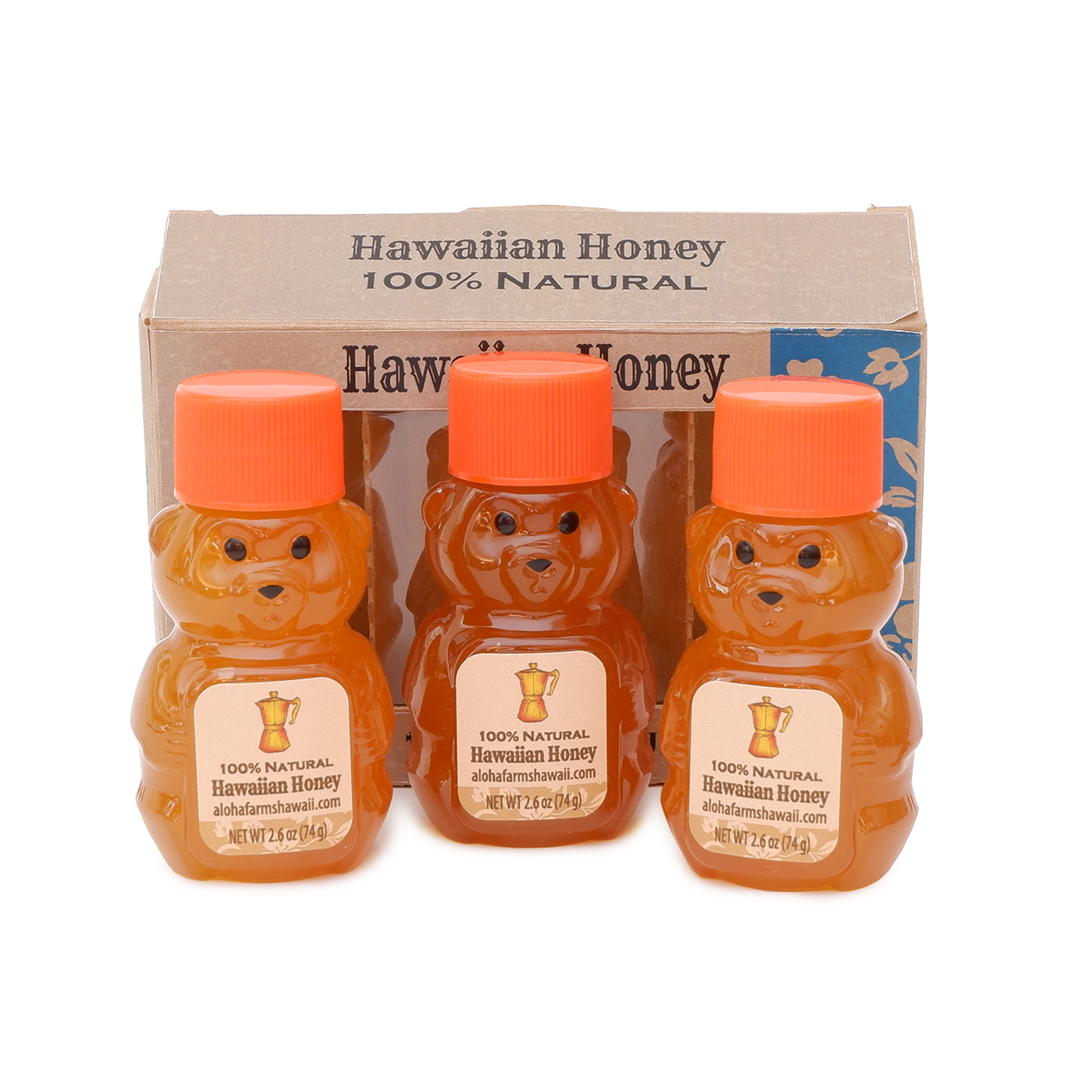 Natural Honey BOX 3 Bears