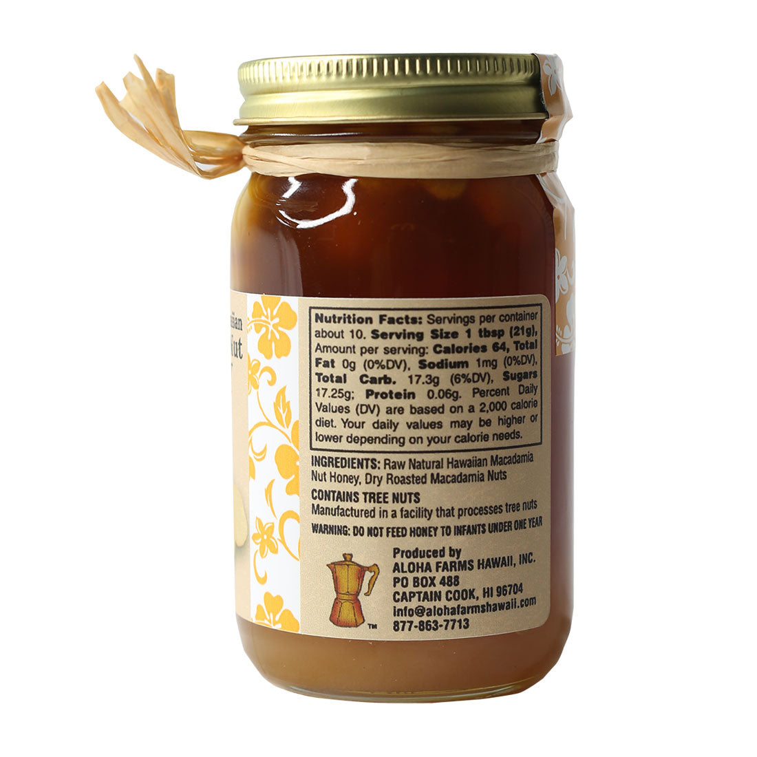 8 OZ. HONEY MACADAMIA NUT INFUSED from HAWAII
