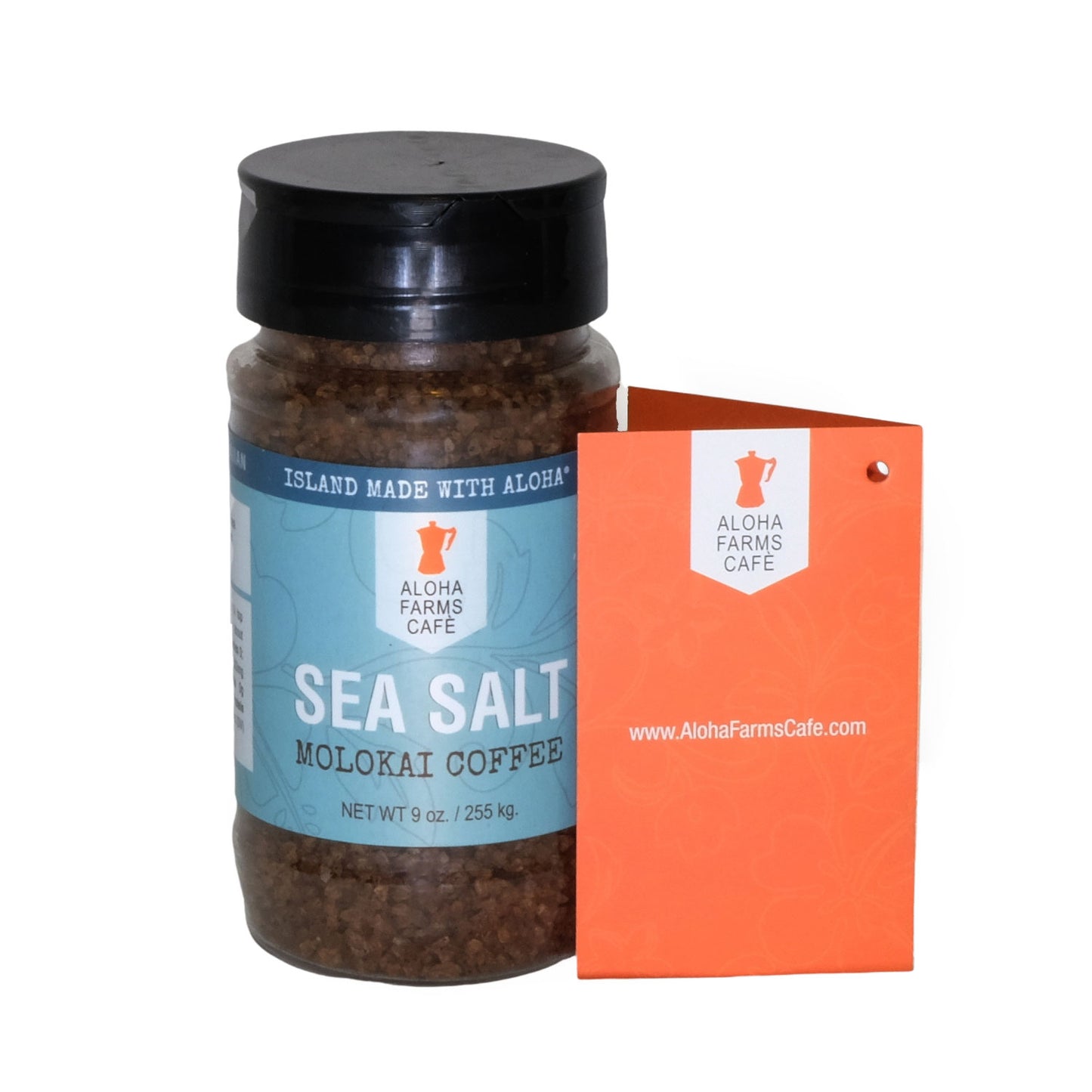 9 OZ. VOLCANIC SEA SALT MOLOKAI COFFEE from HAWAII