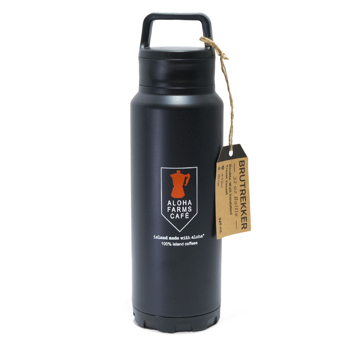 32 oz. BruTrekker™ Bottle with dual lid system
