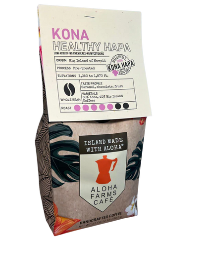 100% Kona Healthy Hapa - Medium dark roast
