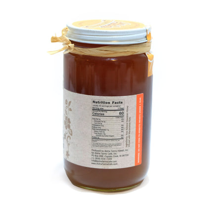 Pure Raw Natural Hawaiian Honey