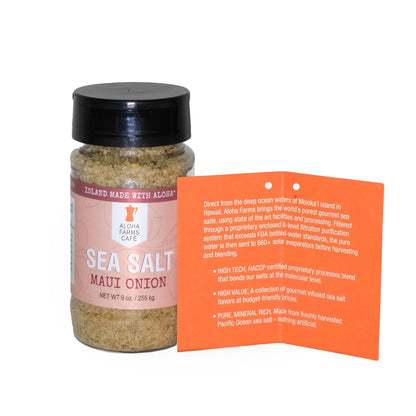 9 OZ. VOLCANIC SEA SALT MAUI ONION from HAWAII