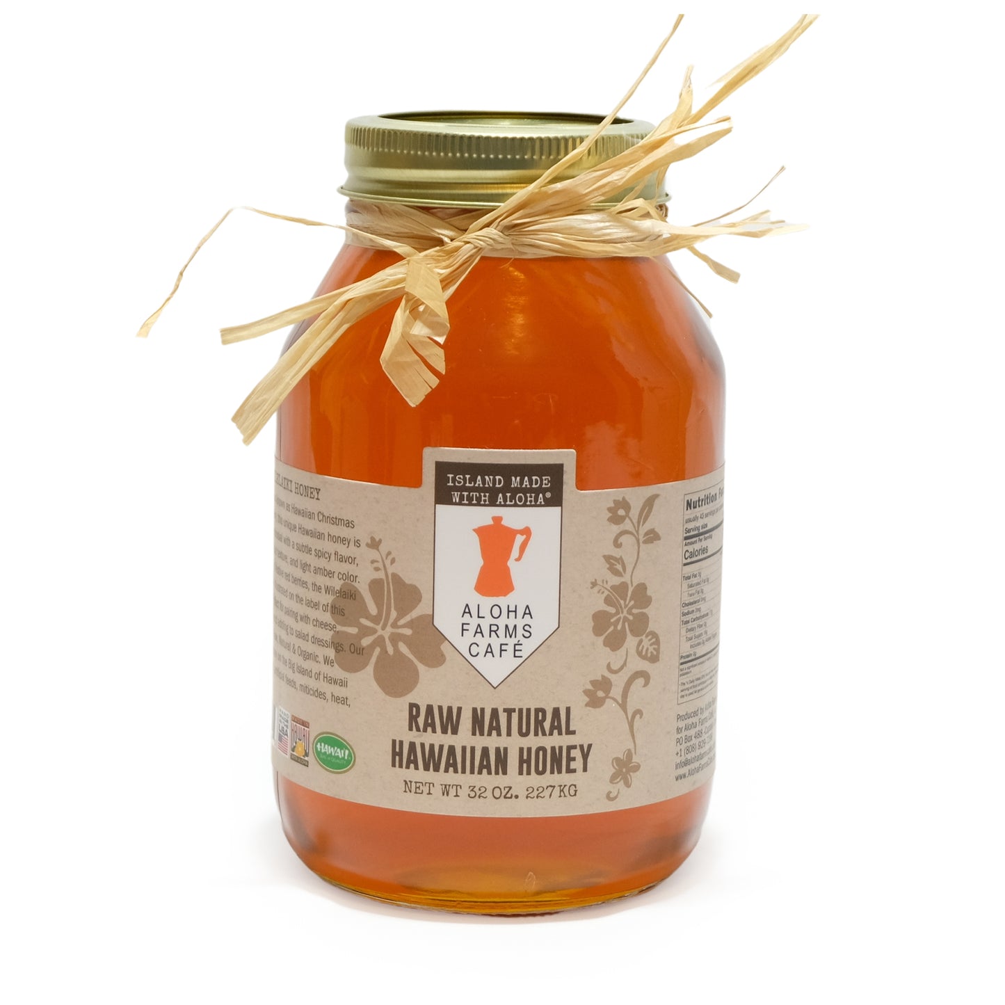 Pure Raw Natural Hawaiian Honey